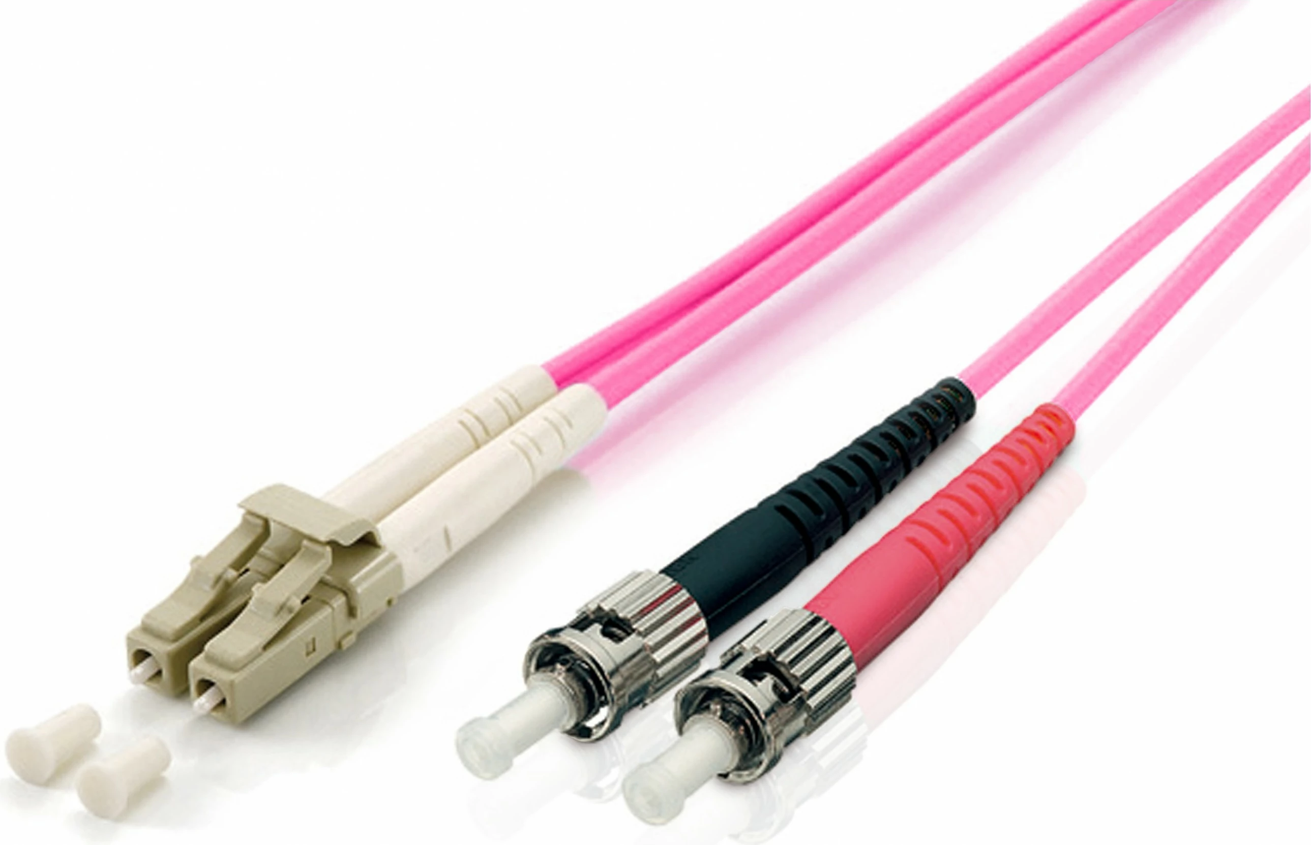 Kabllo optike LC/ST Equip, 5m, OM4, vjollcë