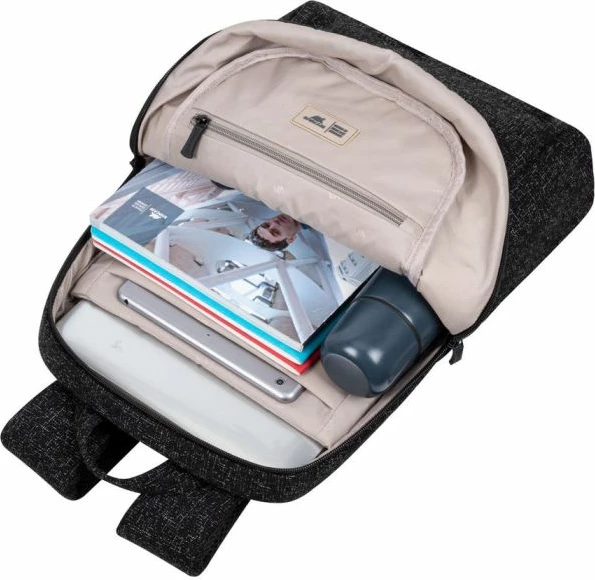 Çantë shpine për laptop RIVACASE Anvik 7923, 13.3\", e zezë