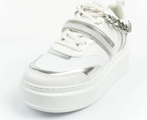 Këpucë për femra Karl Lagerfeld, të bardha