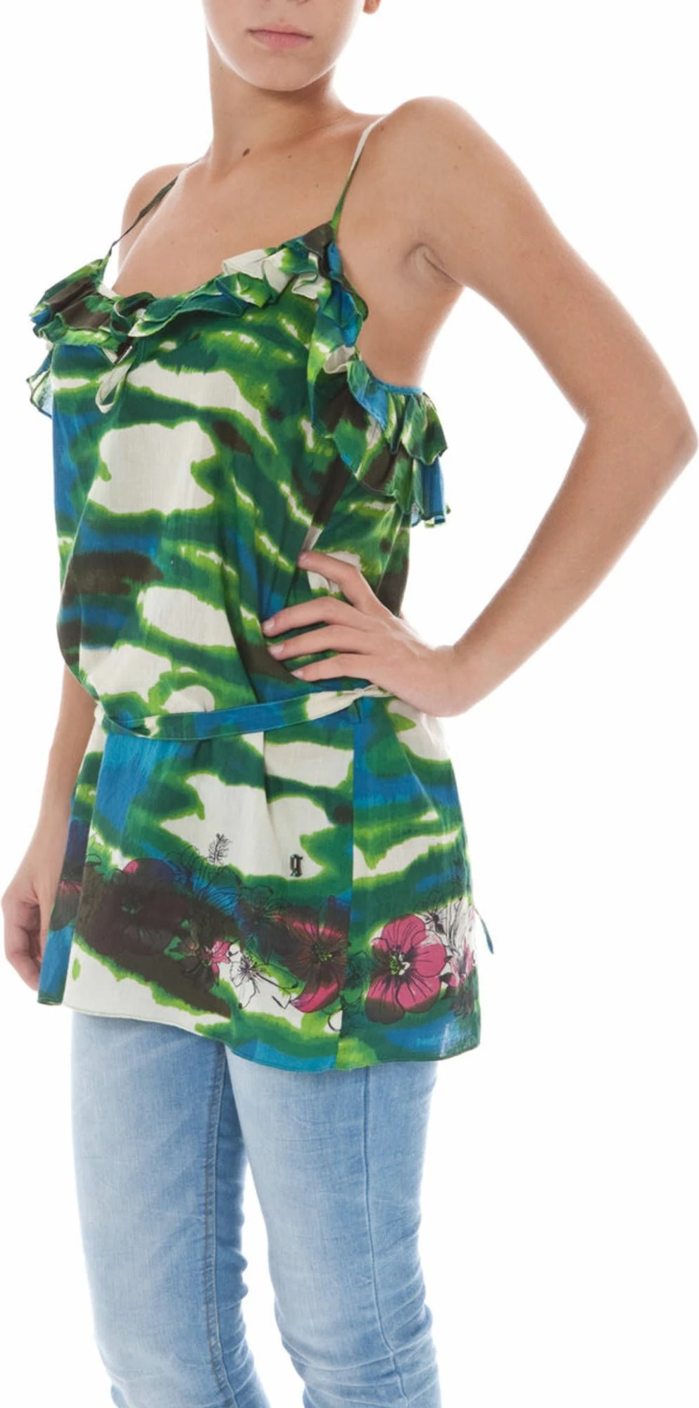 Maicë grash JOHN GALLIANO, e gjelbër