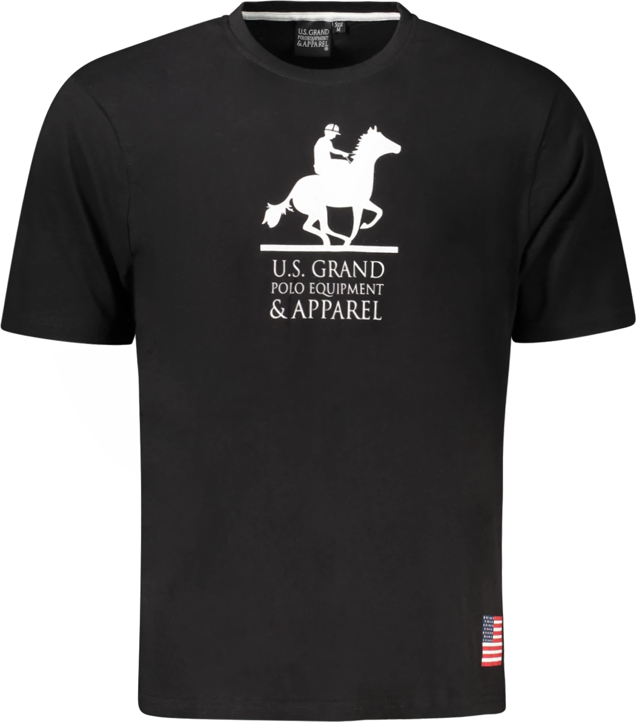 Maicë për meshkuj U.S. GRAND POLO, e zezë