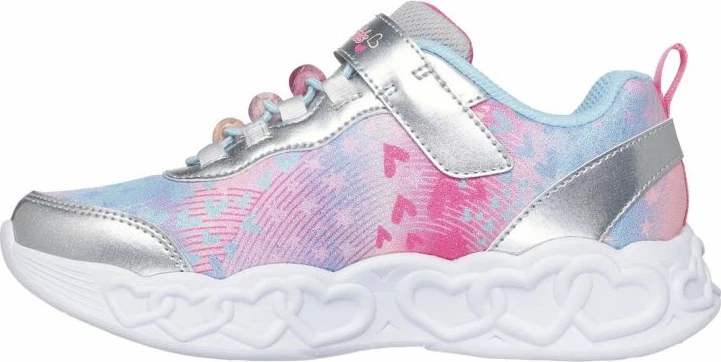 Atlete për fëmijë Skechers, silver/multi