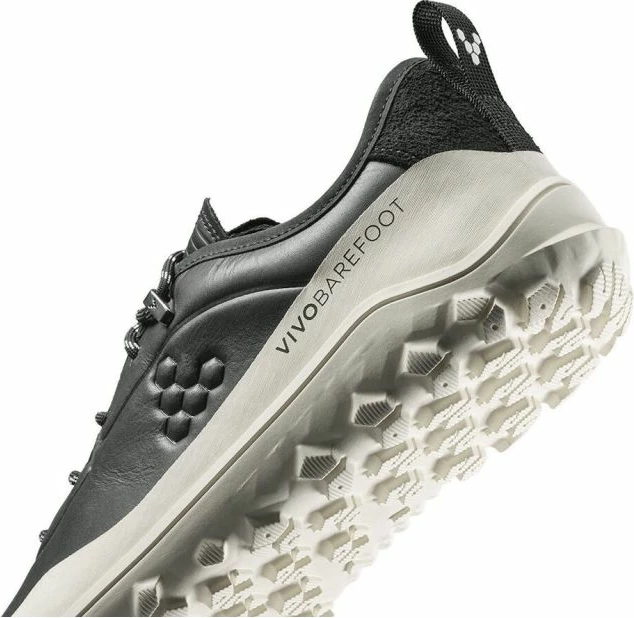 Këpucë për meshkuj Vivobarefoot, obsidian/white