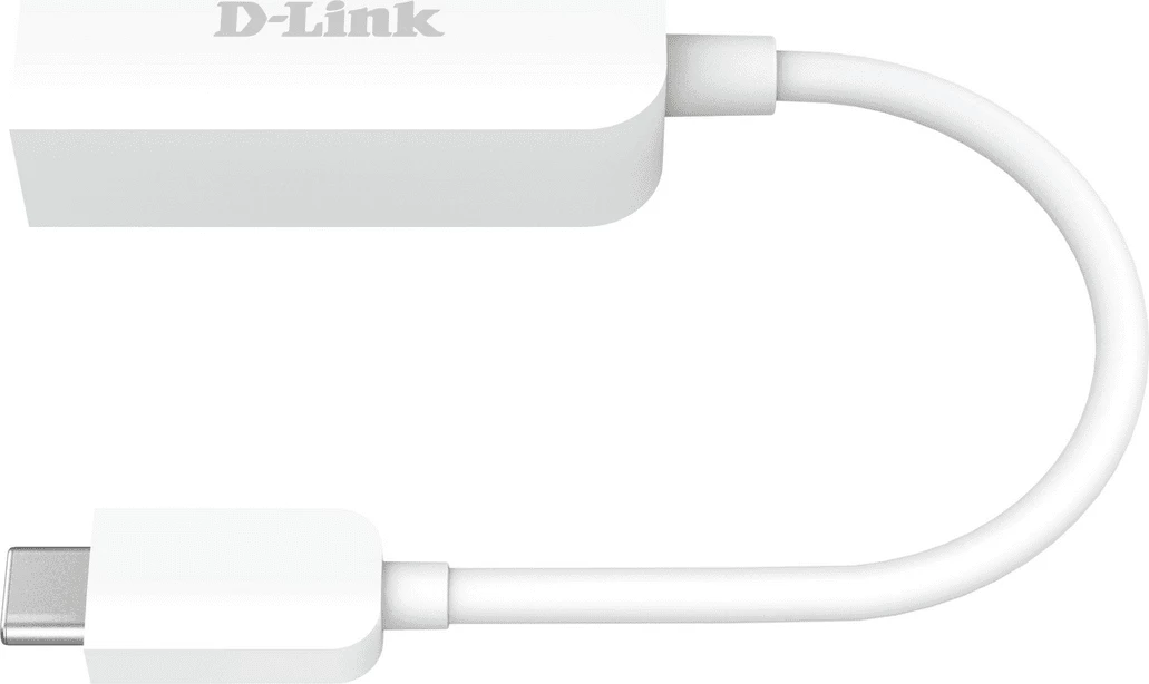 Adaptues Ethernet USB-C, D-Link DUB-E250, 2.5 Gigabit, i bardhë