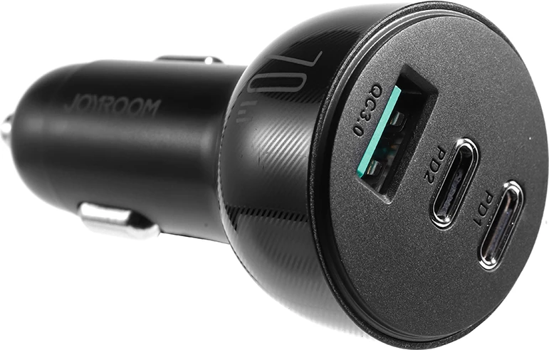Karikues veture Joyroom JR-CL26, 70W, 3 porta (USB, 2x USB-C), i zi