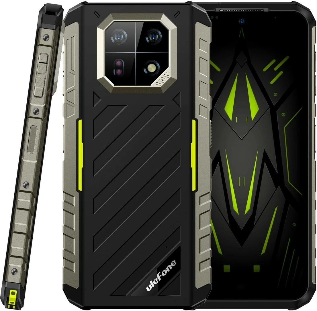 Celular Ulefone Armor 22, 8/128GB, IP69K, Gjelbër