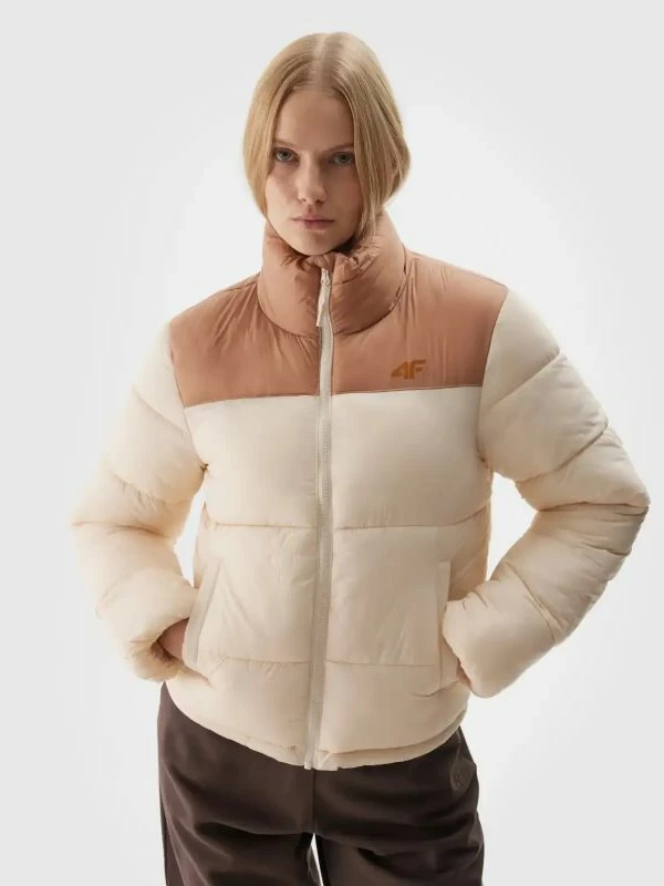 Jakne për femra 4F, bezhë