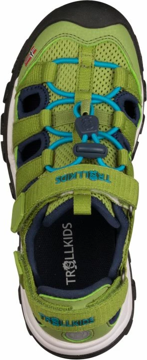 Sandale fëmijë Trollkids, të gjelbra