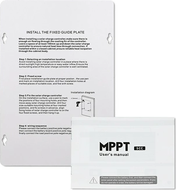 Kontrollues karikimi diellor MPPT, Qoltec 53663, 40A 12V/24V, LCD, 2xUSB, Bluetooth, sensor temperature, APP, për GEL dhe LiFePO4, gri/jeshile