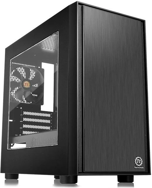Kasë Thermaltake Versa H17, Midi Tower, Micro ATX/Mini ITX, e zezë