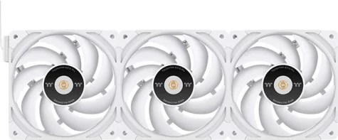 Ventilator kase Thermaltake TOUGHFAN EX12 Pro 120mm, 3 copë, bardhë