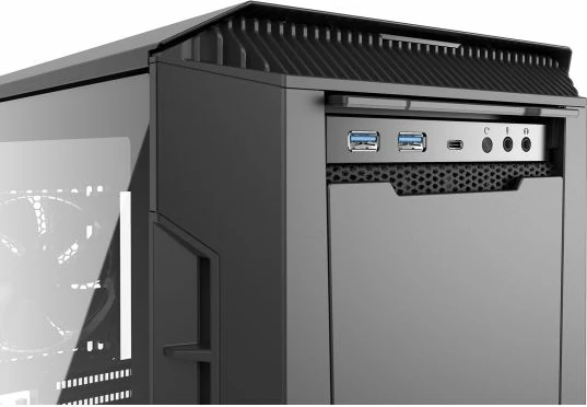 Kasë PHANTEKS Eclipse P600S Big Tower E-ATX/ATX, xham i temperuar, izolim zëri, USB-C, e zezë