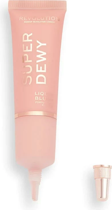 Revolution Superdewy Liquid Blush - Fortunately Flushed