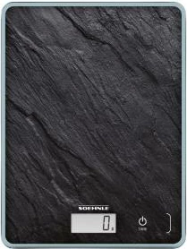 Peshore kuzhine, Soehnle, Page Compact 300 Slate 61515, kapacitet 5 kg, ndarje 1 g, ekran LCD 12 mm, e zezë