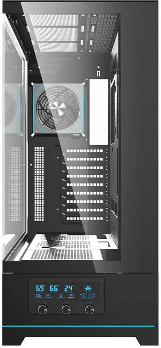 Kasë Darkflash DY451L PRO, Big Tower, me 1 ventilator, e zezë