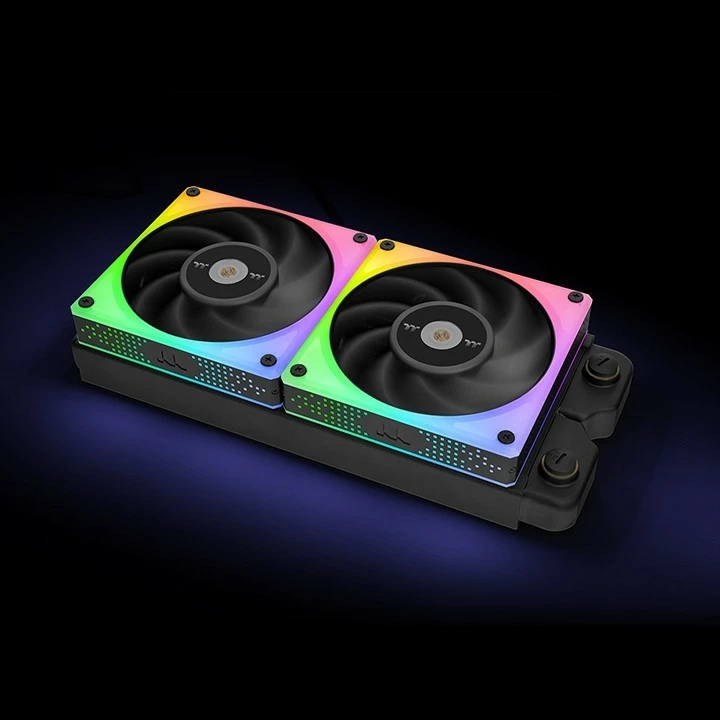 Ventilatorë kasë Thermaltake Toughfan 14, 140mm, 3 copë, RGB, i bardhë