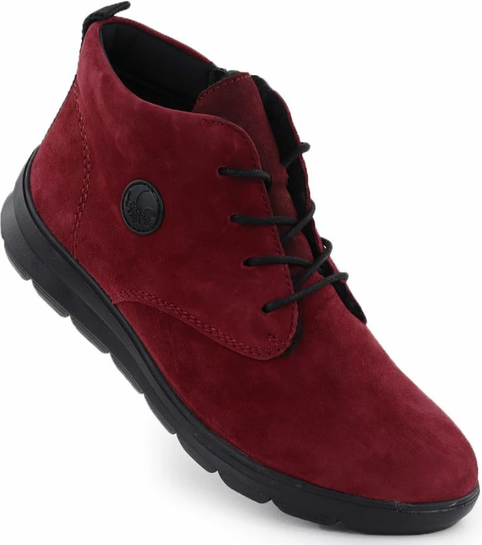 Çizme femrash Rieker Z0022-35, burgundy