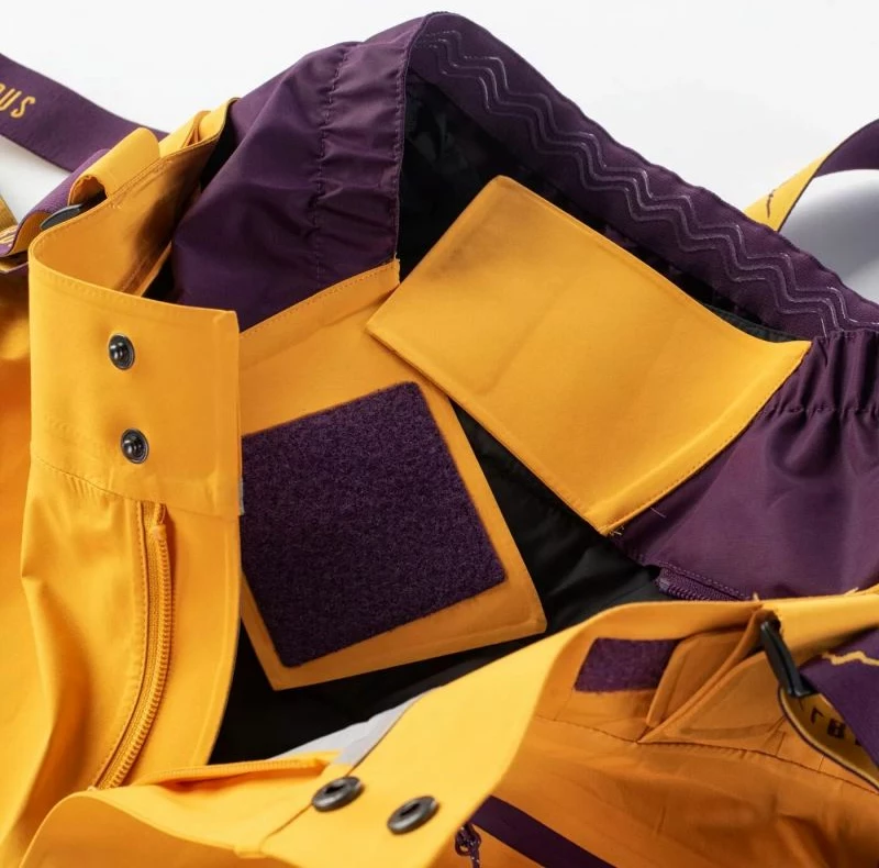 Pantallona ski për femra Elbrus, të verdha