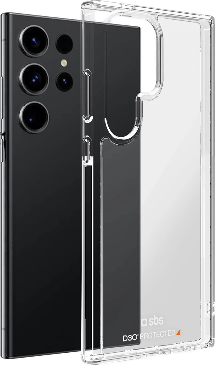 Mbështjellës SBS D3O për Samsung Galaxy S24 Ultra, Transparent