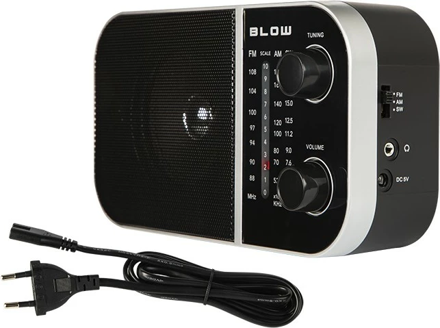 Radio portabile BLOW RA6, AM/FM, Mono, E zezë