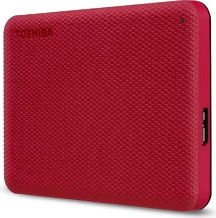Hard disk i jashtëm Toshiba Canvio Advance 1TB, USB 3.2, i kuq