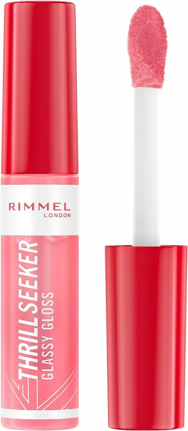 Gloss për buzë Rimmel Thrill Seeker Glassy Gloss 500 Pine To The Apple për femra, 10ml