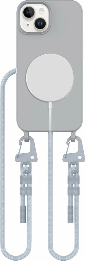 Mbështjellës Tech-Protect MagNecklace për iPhone 12 Pro Max, MagSafe, Gri