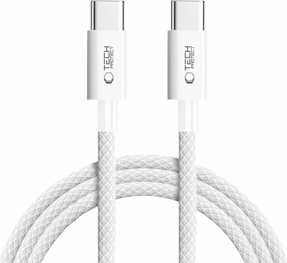 Kabllo USB-C Tech-Protect Ultraboost Lite 200cm, PD60W/3A, Gri