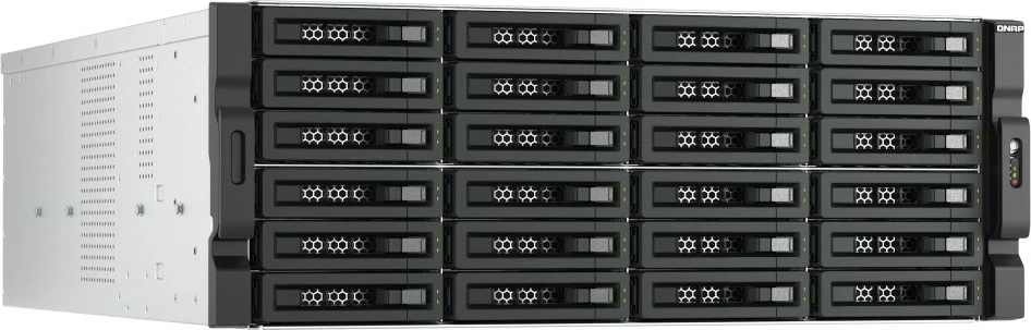 Kasë zgjeruese QNAP TL-R2400PES-RP, 24 vende, 4U, PCIe, SATA, e zezë