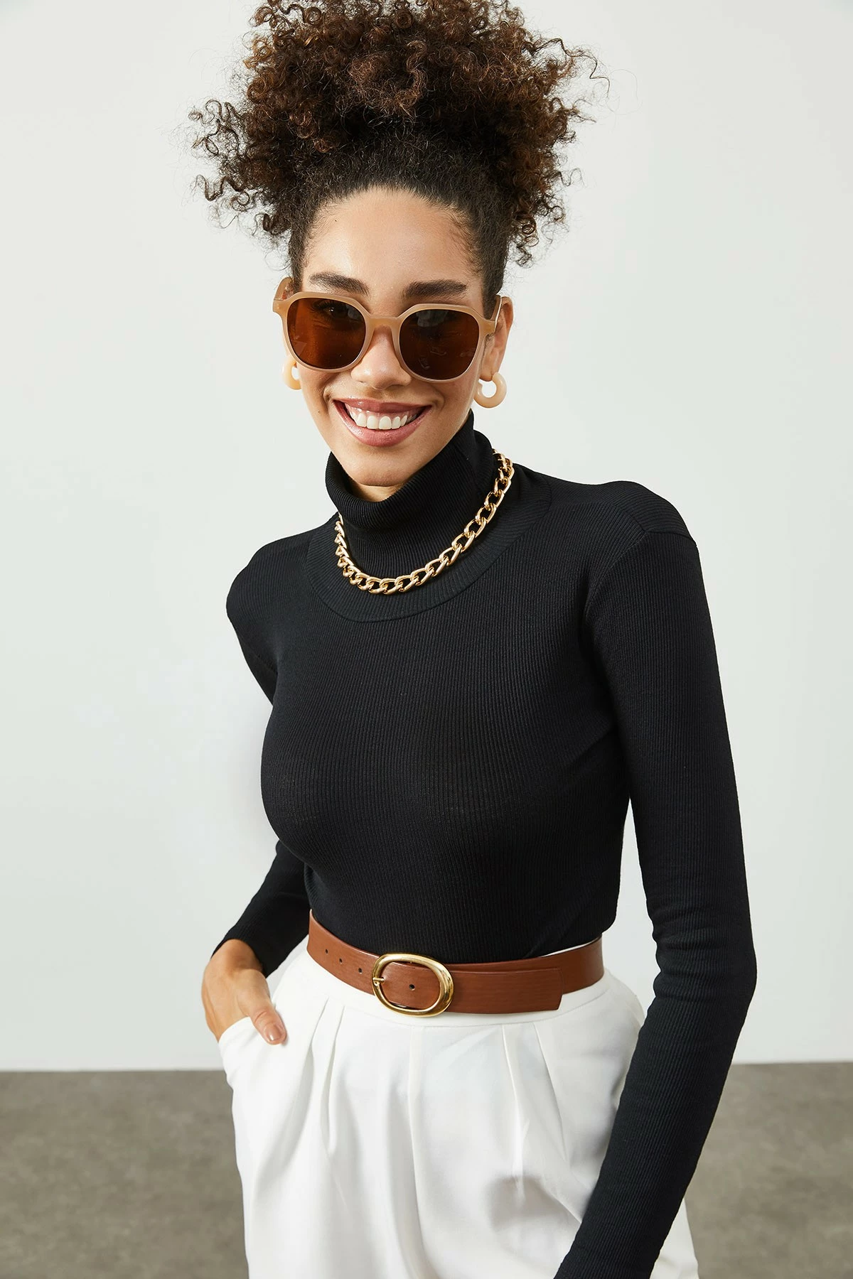 Bluzë për gra Jumeon, X2332, e zezë