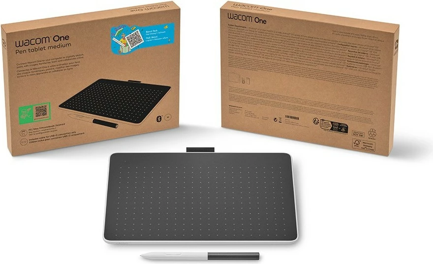 Tabletë grafike Wacom ONE Pen Tablet Small, e zezë