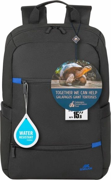 Çantë shpine laptopi RIVACASE 8265 për 15.6\", rezistente ndaj ujit, e zezë