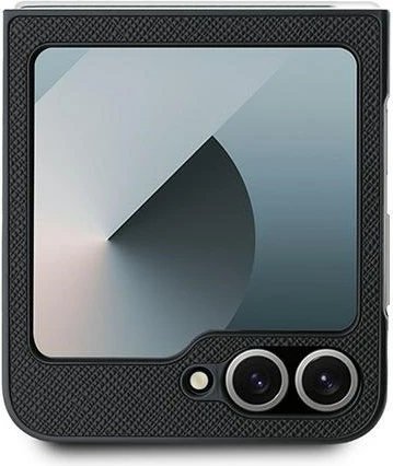 Mbështjellës Karl Lagerfeld Saffiano Metal Pin për Samsung Galaxy Z Flip 6, i zi