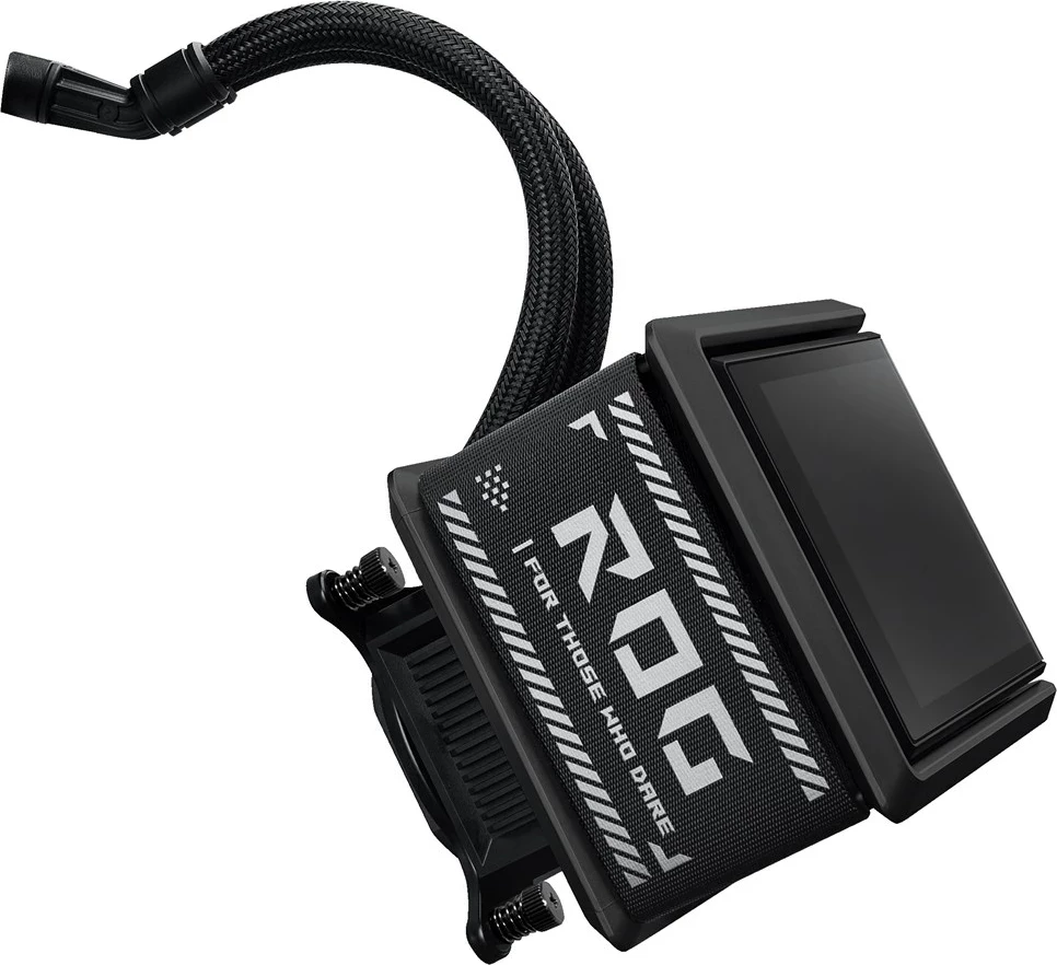 Kasë ftohëse uji ASUS ROG Ryuo IV SLC 360 ARGB, 3 ventilatorë 12 cm, e zezë