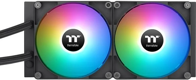Kasë ftohje uji Thermaltake TH280 V2 Ultra ARGB, 2x140mm, bllok bakri