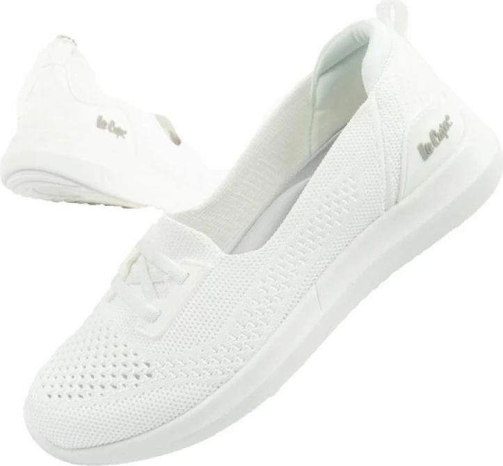 Këpucë femra Lee Cooper, të bardha