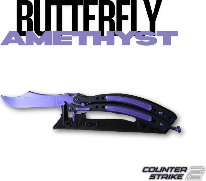 Thikë CS2/CS:GO - Butterfly Amethyst