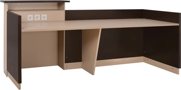 Zyrë pritjeje 240x82 wenge/bezh FH2068.01 240x82x105cm