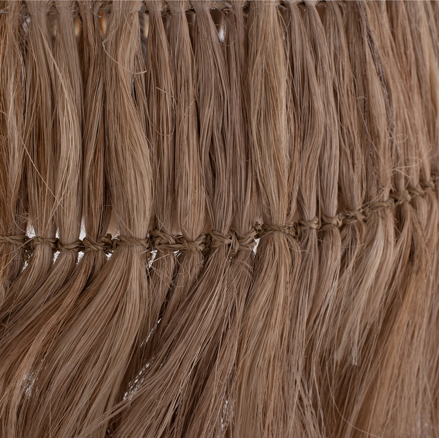 Llambë tavani me formë zile, fibra abaka natyrale, 50x50-80cm, FH7782