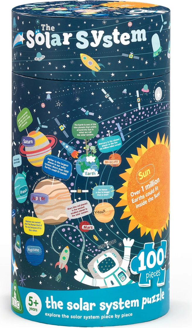 Puzzle “Sistemi Diellor” me 100 Pjesë nga Early Learning Centre