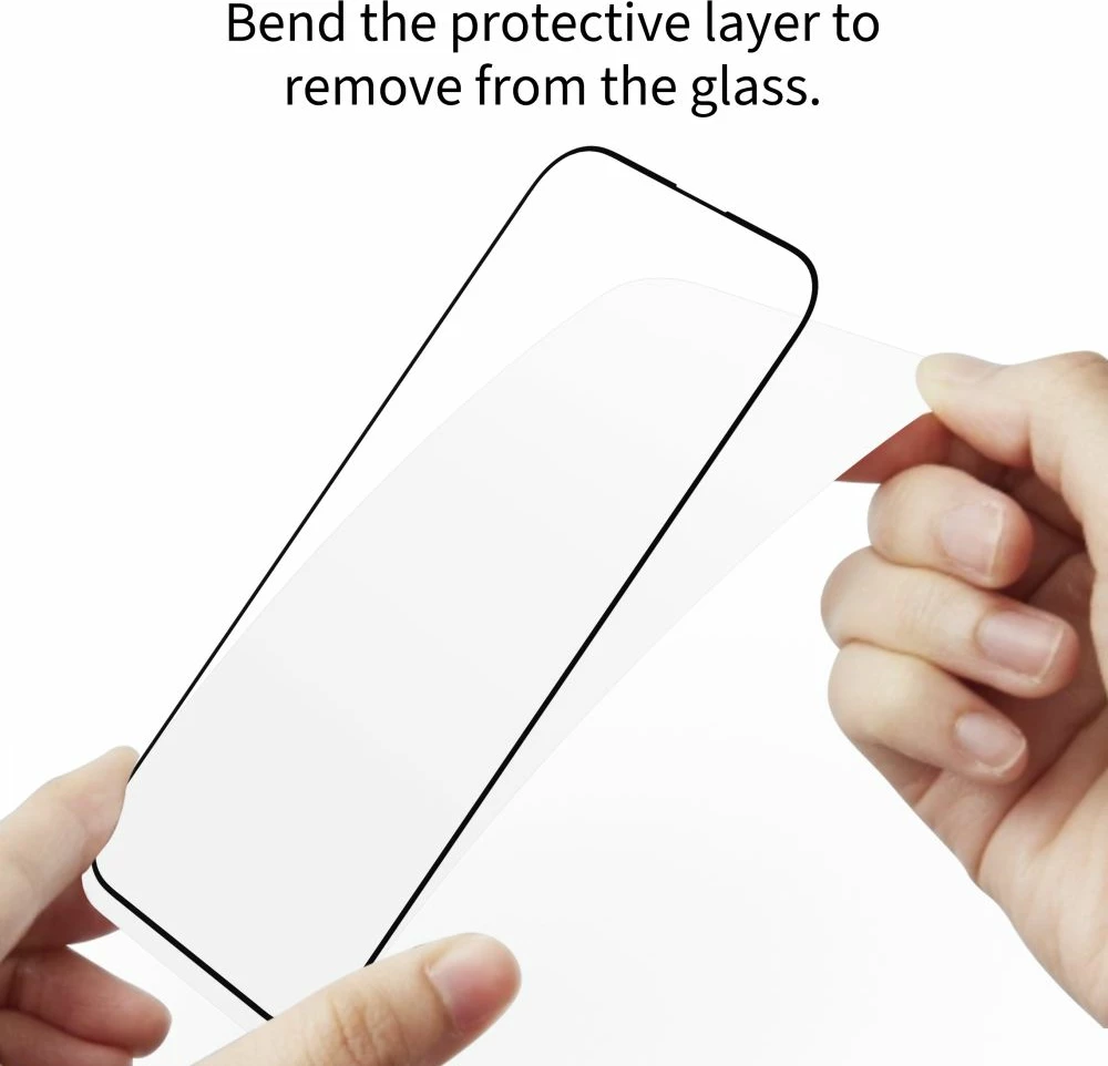 Mbrojtës ekrani xhami Tech-Protect Glass Fit+ për Nothing Phone 3A / 3A Pro, 2 copë, Zi