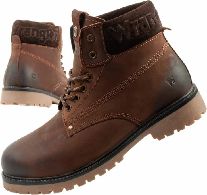 Çizme për meshkuj Wrangler, kafe