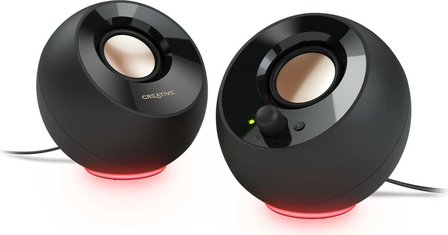 Bokse Creative Labs Pebble SE, 2.0 kanale, 4.4 W, PC/Laptop, E zezë