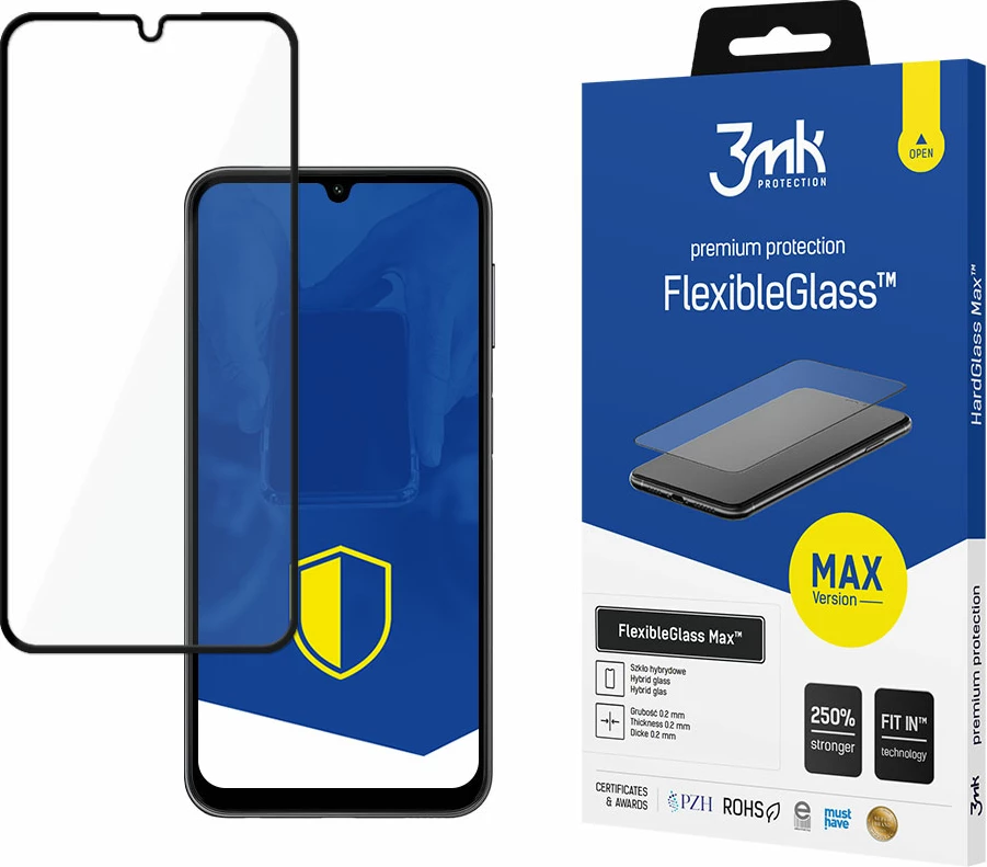 Mbrojtës ekrani 3mk FlexibleGlass Max për Samsung Galaxy A25 5G, Transparent