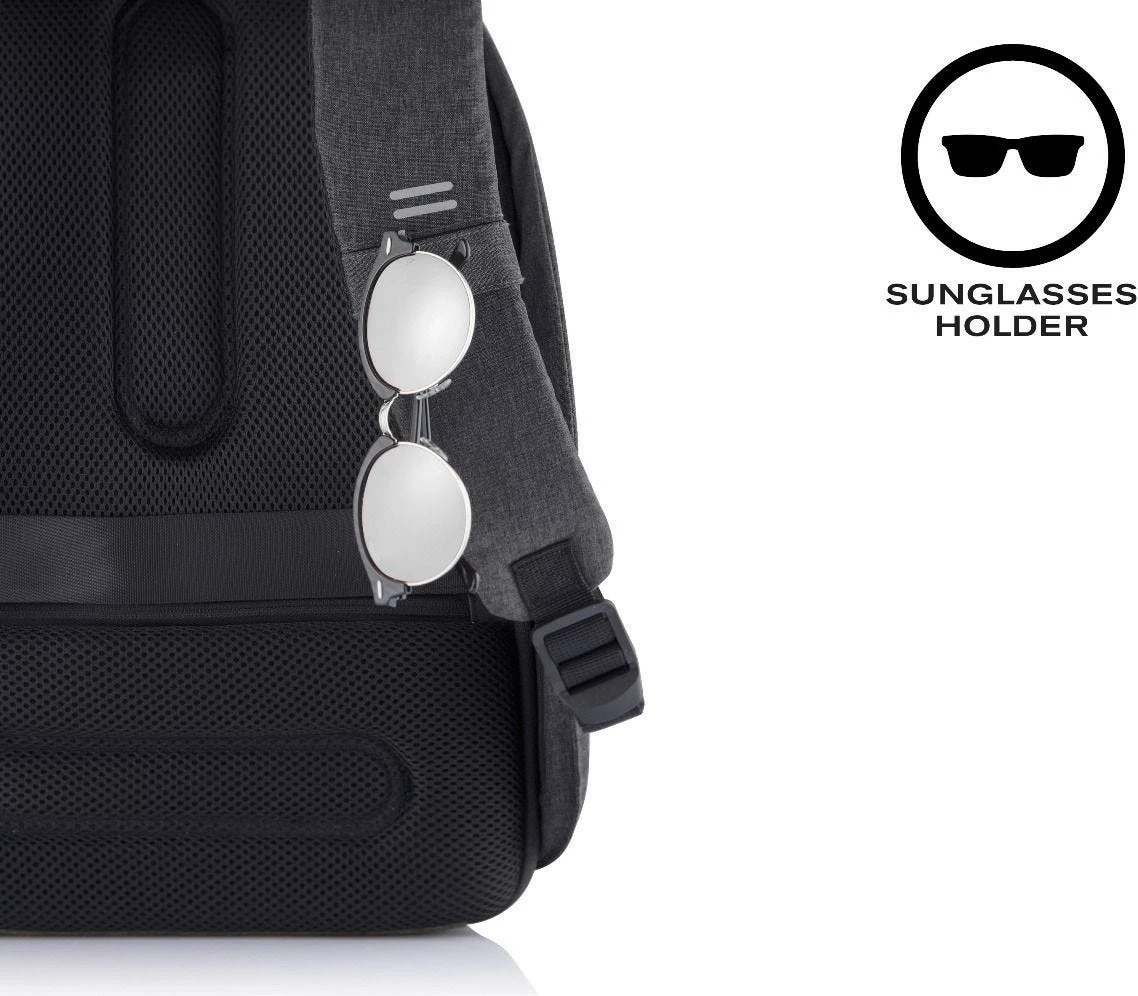 Çantë shpine anti-vjedhje XD DESIGN BOBBY HERO XL, 20L, për laptop 17", e zezë