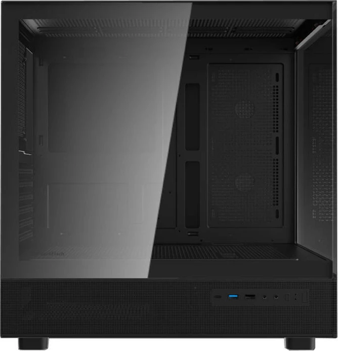 Kasë Darkflash DPX90, Midi Tower, xham i temperuar, e zezë