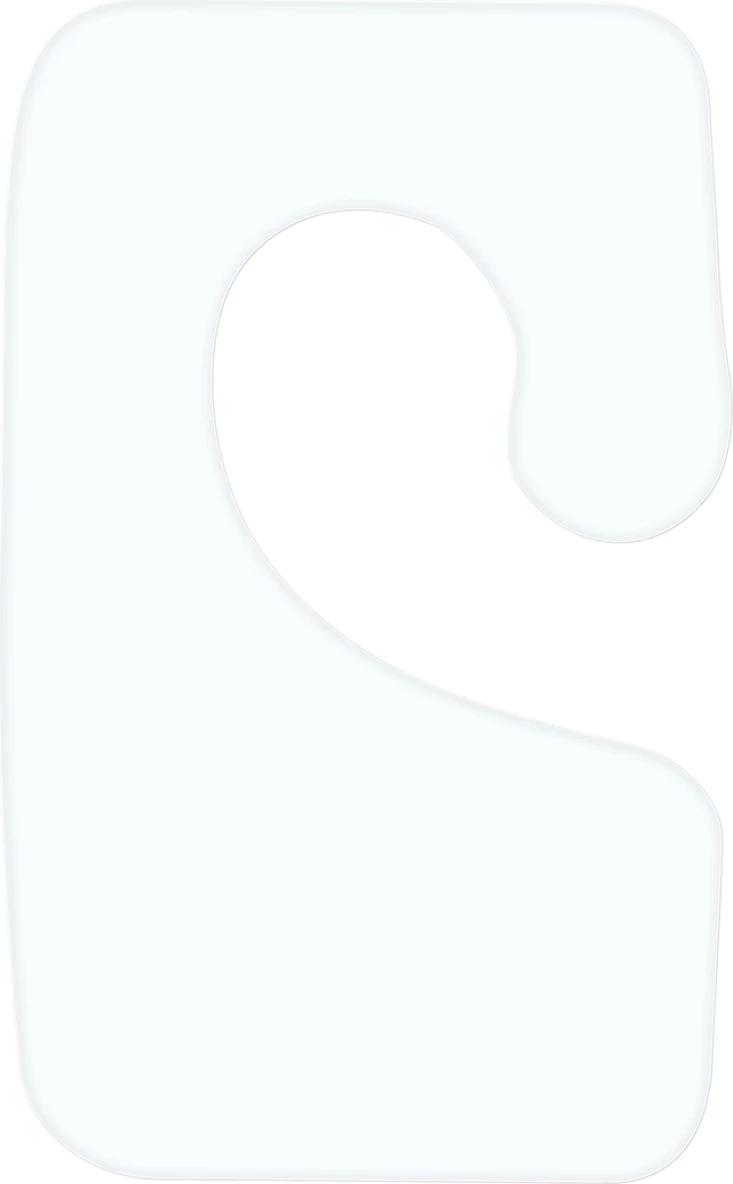 Varëse ekspozimi Hurtel #1ZH01, 35x22 mm, PVC, ngjitës gomë, transparente, 1000 copë/rrotull