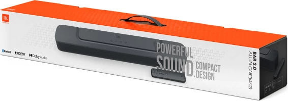 Soundbar JBL Bar 2.0 MK2 All-in-One, Bluetooth 4.2, HDMI, USB, Dolby Digital, e zezë