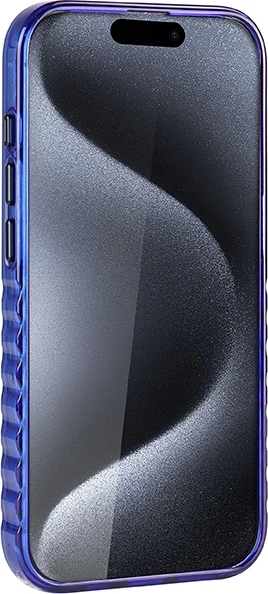 Mbështjellës Audi IML MagSafe për iPhone 15 Pro, Blu