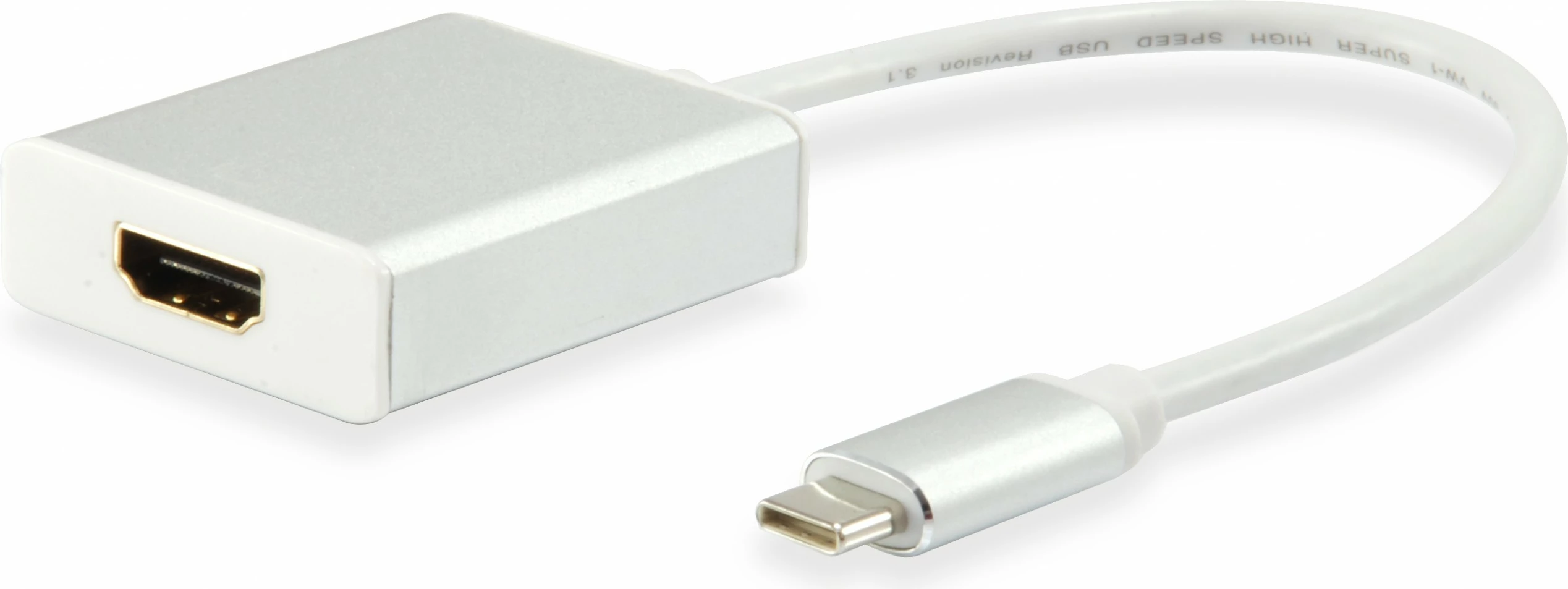 Adapter USB-C në HDMI Equip, 4K, i bardhë